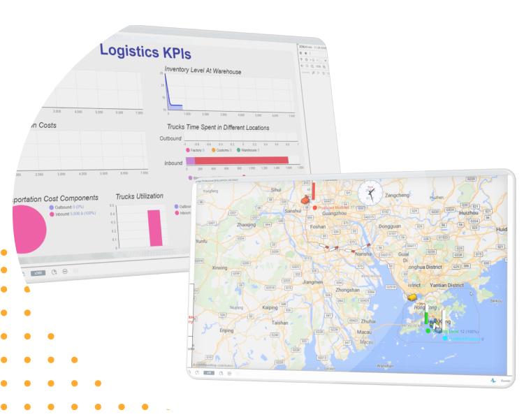 AI-optimized MiC logistics system